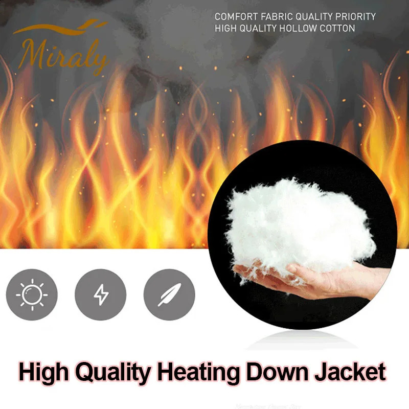 Super Sale 21 HEATING ZONES Heated Vest Men Women Heated Jacket Winter Warm Usb Self Heating Thermal Vest Heating Down Jacket 240826