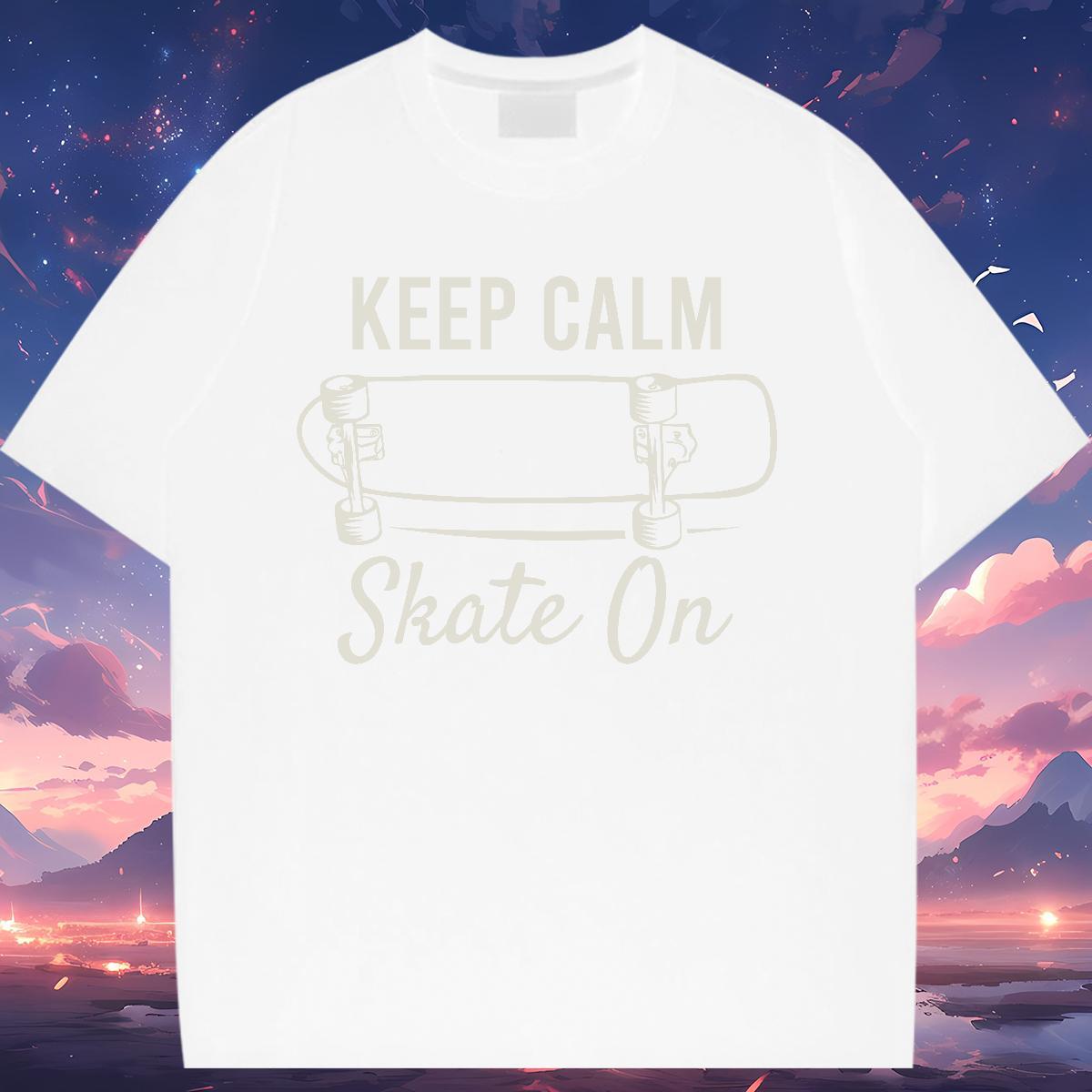 Unisex Couples T Shirts 100% Cotton 230g monogram Street T shirt Breathable Soft DIY Anime Printed Tops Shirt