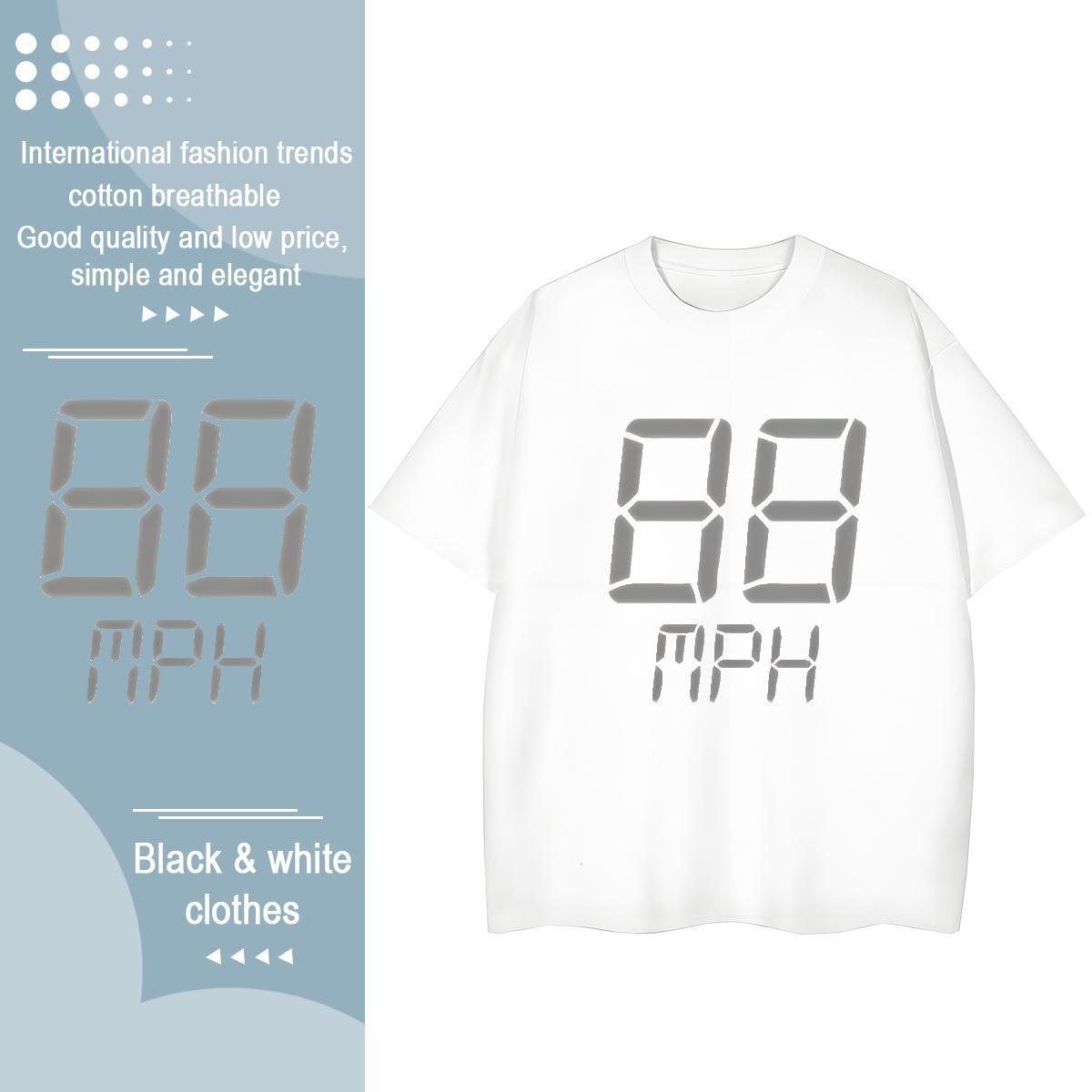 5A Women Tshirts 230g 100% Cotton letter Home Outdoor T Shirt For Woman Breathable Short Sleeve Plus Size Cartoon Top Shirts
