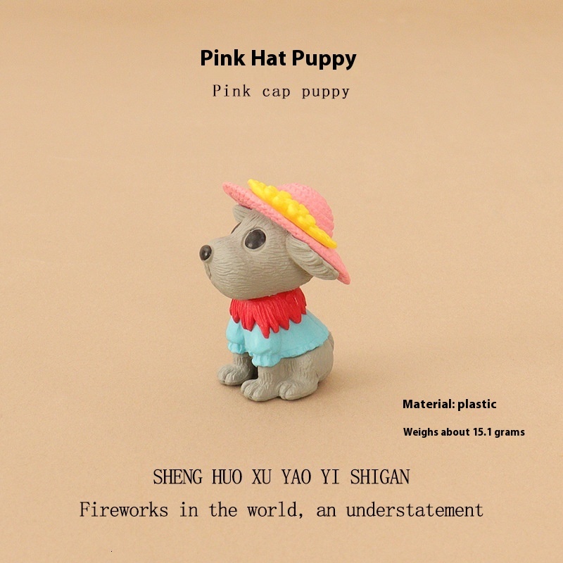 Cute Animal-Inspired Glasses Hat - Compact Ornamental Piece for Your Space