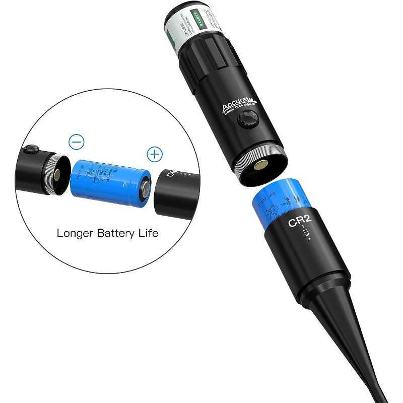 Laser Bore Sight Kit.177.22 Caliber to 12GA Laser Pointer Collimator Universal Borelighter Battery includes CL240826