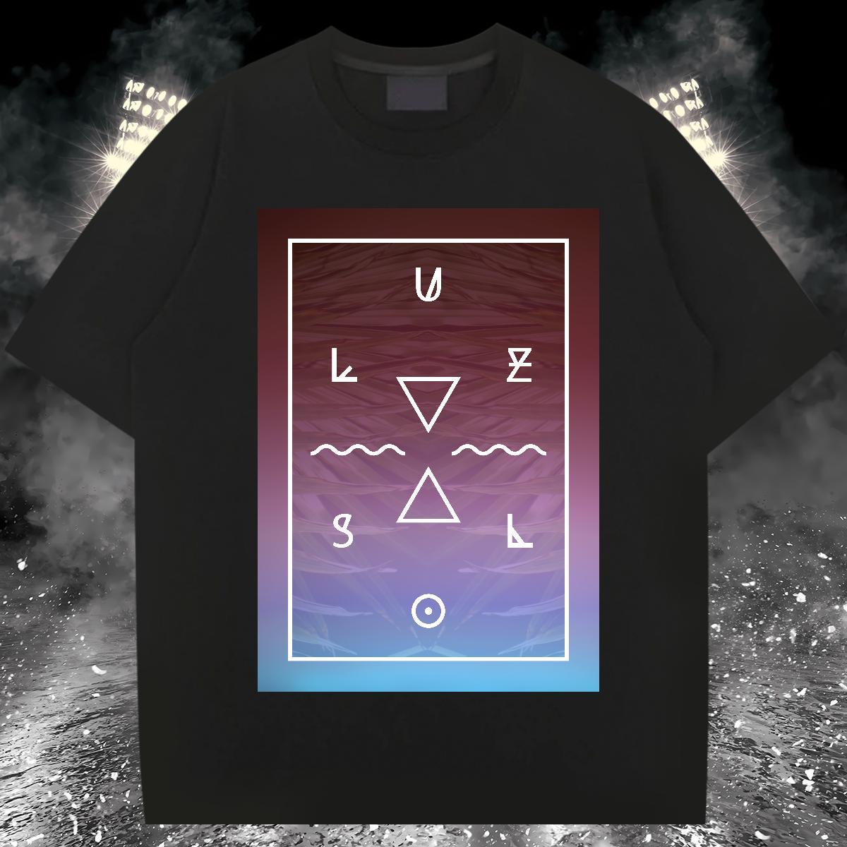 Loose Fit T Shirts Men 230g Pure Cotton letter Daily Outfit Cartoon Printing L-4XL Breathable Short Sleeve Couples T Shirts Fashion Tshirts