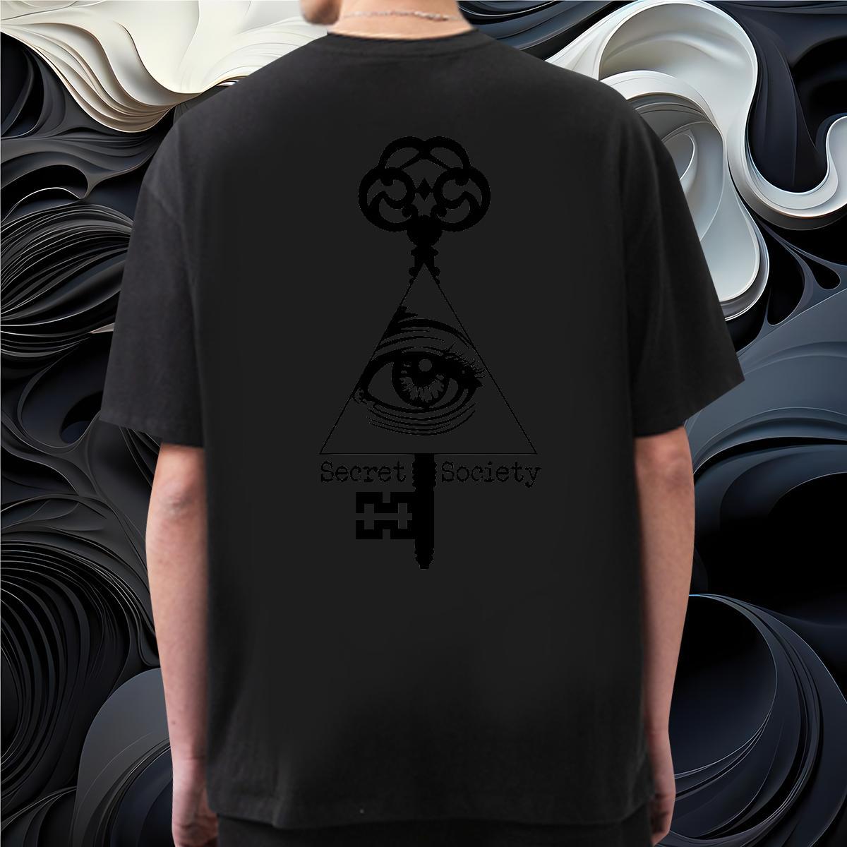 Designer T-Shirts 100% Cotton 230g eye of the devil Home Outdoor DIY Anime Short Sleeve O-Neck Tshirts New Arrival Tees