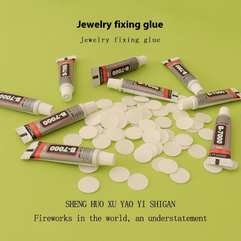 Non-Staining Clear B-7000 Resin Kit for Jewelry Restoration - 3ml Size