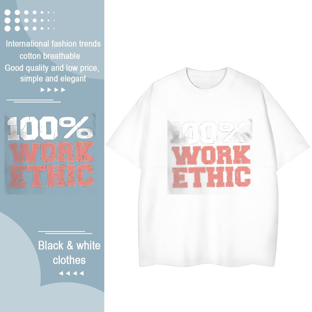 Soft Woman Tshirt 230g 100% Cotton letter Sport Women T Shirts O-Neck Short Sleeve Custom Cartoon Tees Shirts