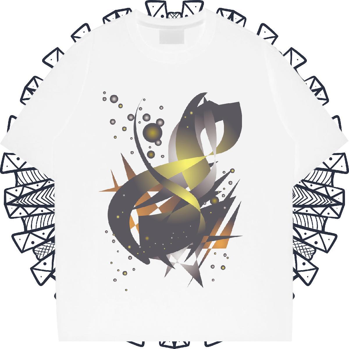 Soft Women Tshirts 230g 100% Cotton icon Home Outdoor T-Shirts Breathable Short Sleeve Black White Wear