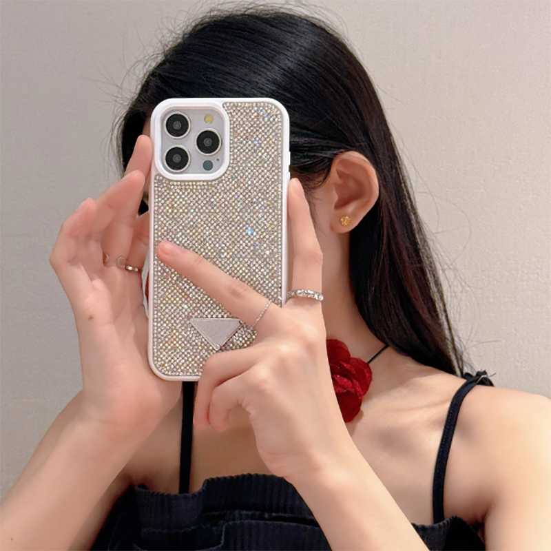 Designers Phone Cases wallet card pocket For iPhone 15 ProMax case 15Plus 14Pro 13 12 Designer Fashion Creative Triangular Case Luxury Cover Dirt-resi