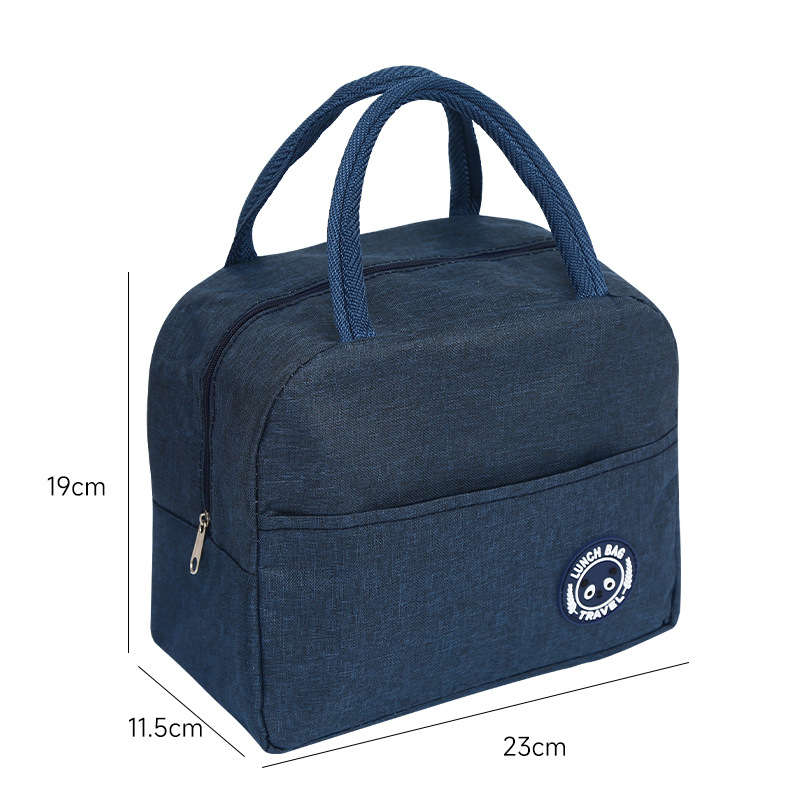 New Insulated Bag Thickened Bag Student Hand-held Waterproof Lunch Insulated Bag Free shipping