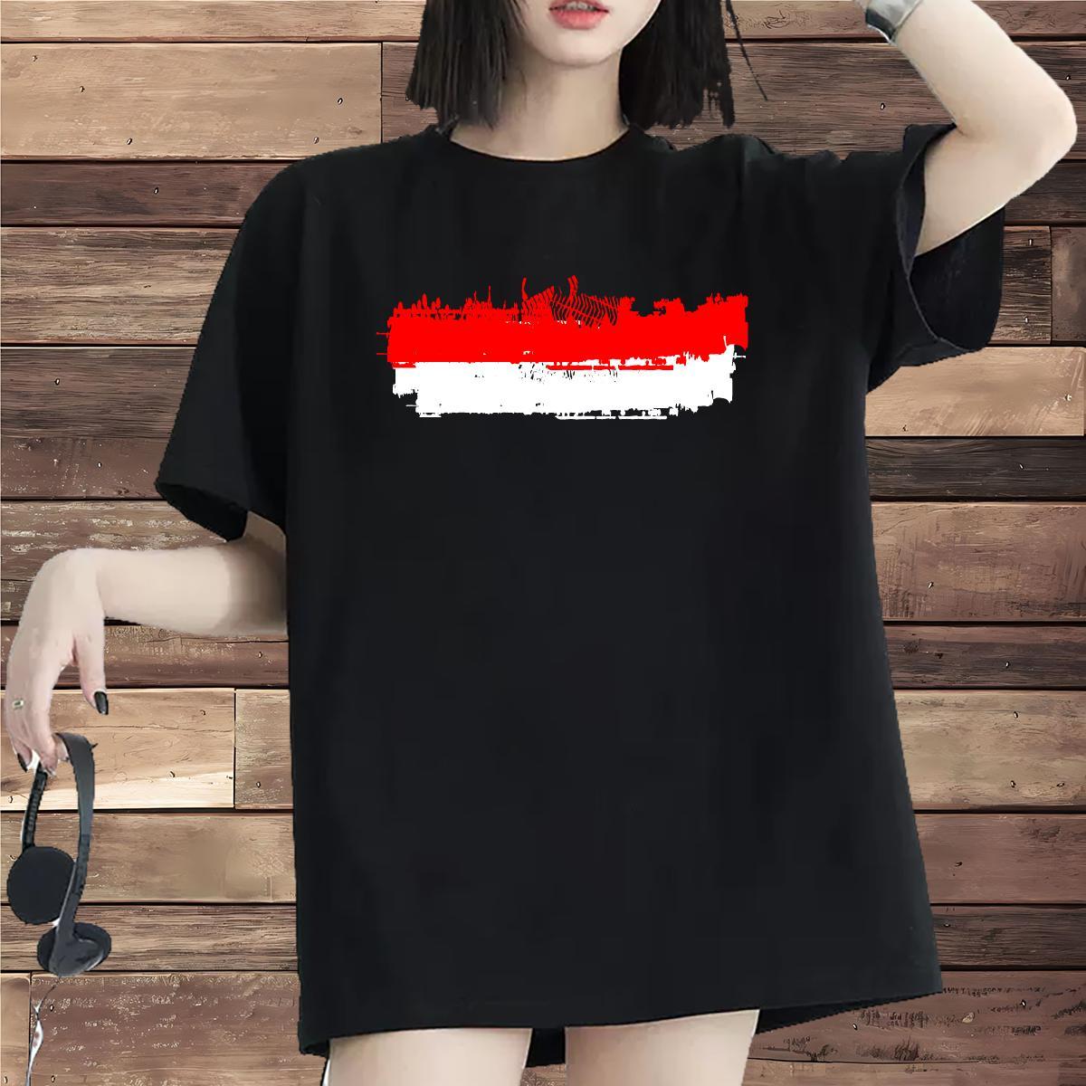 High quality Womens Tshirts 230g 100% Cotton icon Home Outdoor T Shirt For Woman Breathable Crew Neck Customized Print Clothes Shirt