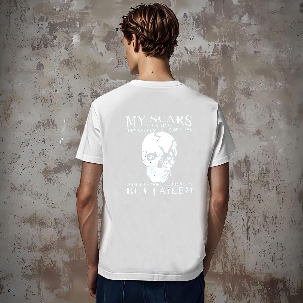 Designer T-Shirts for Men 230g 100% Cotton skull Street wear Hip Hop Graphic Breathable Short Sleeve Men Tops Tees DIY Customized Clothings