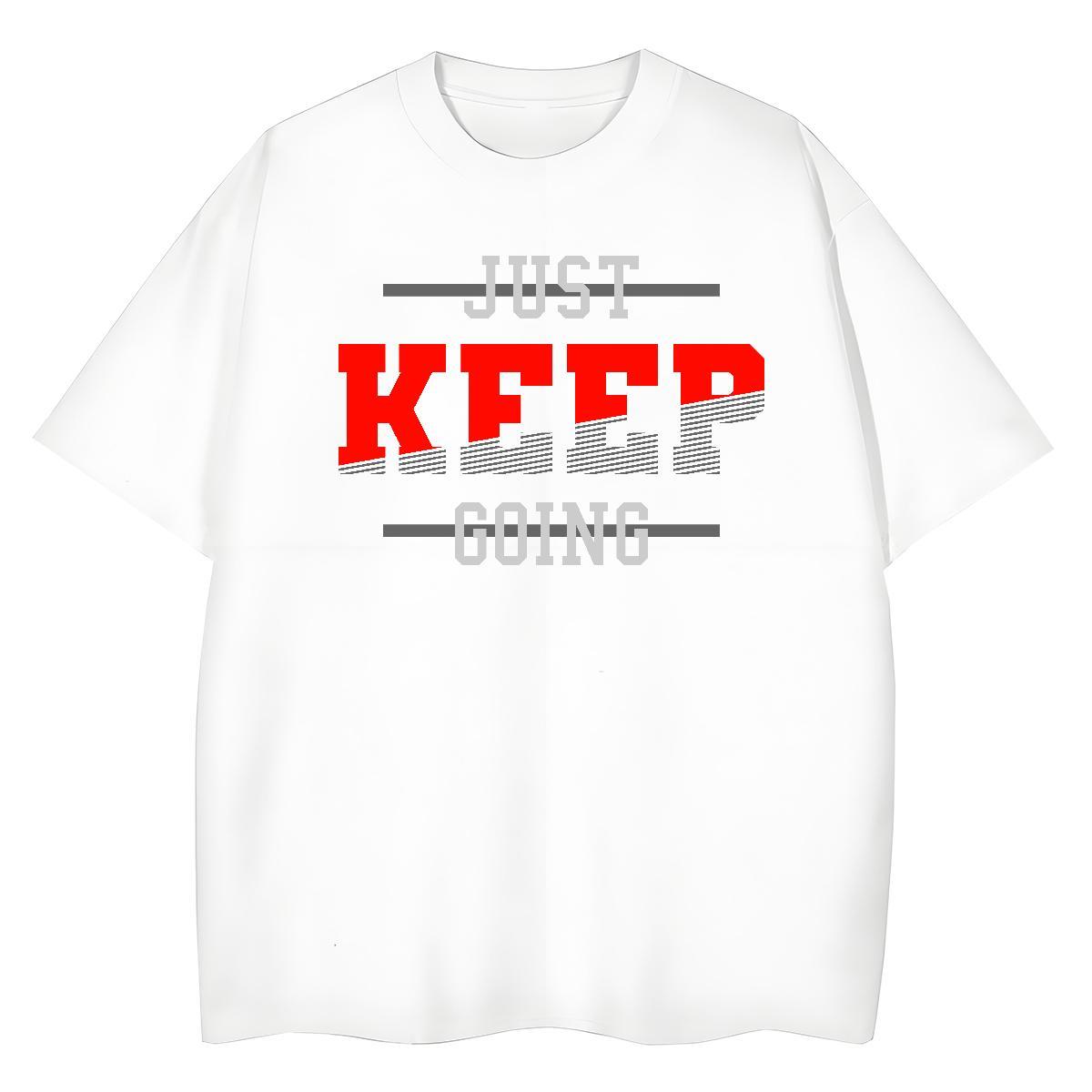 Nice Unisex Tshirts 230g Pure Cotton keep Street Casual T-Shirts Breathable Short Sleeve Customized Clothes Shirt