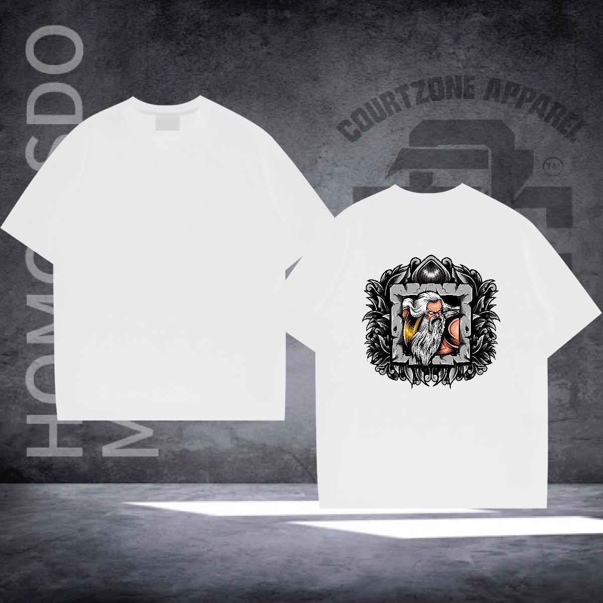 Cool Design T-Shirts for Men 230g Cotton portrait Street Casual Custom Big Size Breathable Soft Men Clothes T-Shirt Designer Fashion Tops Tees