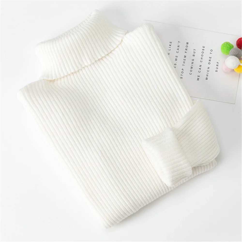 Kids Girls Turtleneck Sweater 2022 Spring/Summer Casual Cotton Boys and Girls Youth Clothing 3 4 7 10 12 Years OldW240824