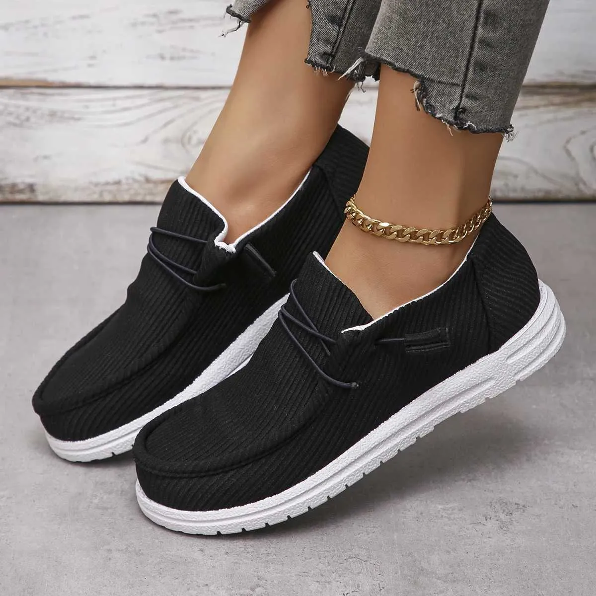2024 NEW Canvas Summer Casual Sneakers Women Breathable Cloth Loafers Platform Woman Designer Shoes atos De MujerL