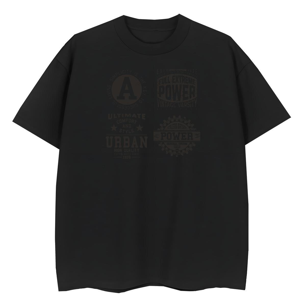 Wholesale Womens Tshirts 230g 100% Cotton letter Casual Sport T-Shirts Crew Neck Breathable Cartoon Print Tops Tees