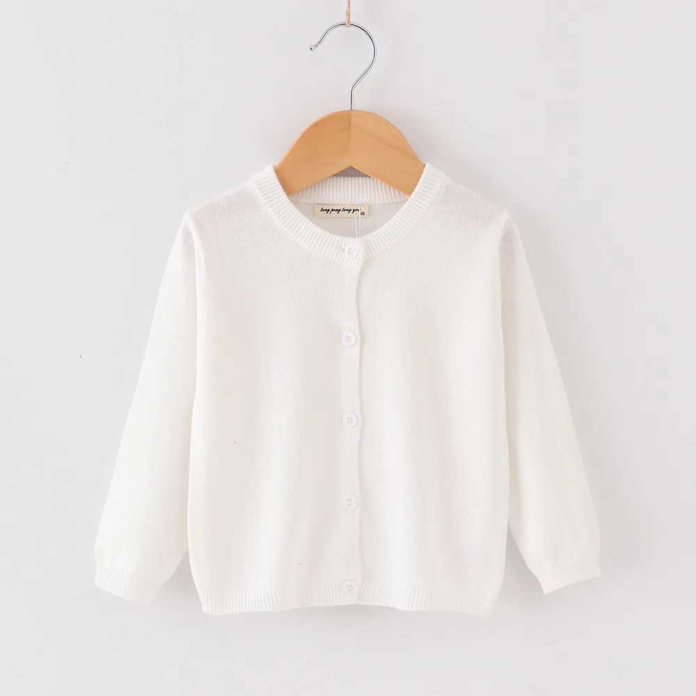 Candy Color Cardigans for Boys Girls Spring and Autumn 1 to 2 4 6 8 9 Year Old Childrens Clothing Knitted Sweater Baby CoatW240824