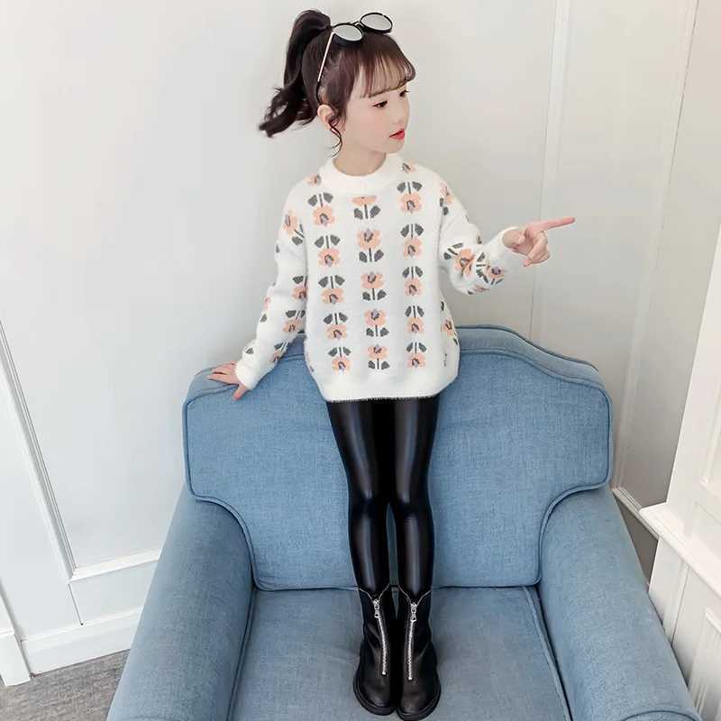 2023 Korean autumn and winter pullover sweaters knitted sweaters knitted childrens knittedW240824