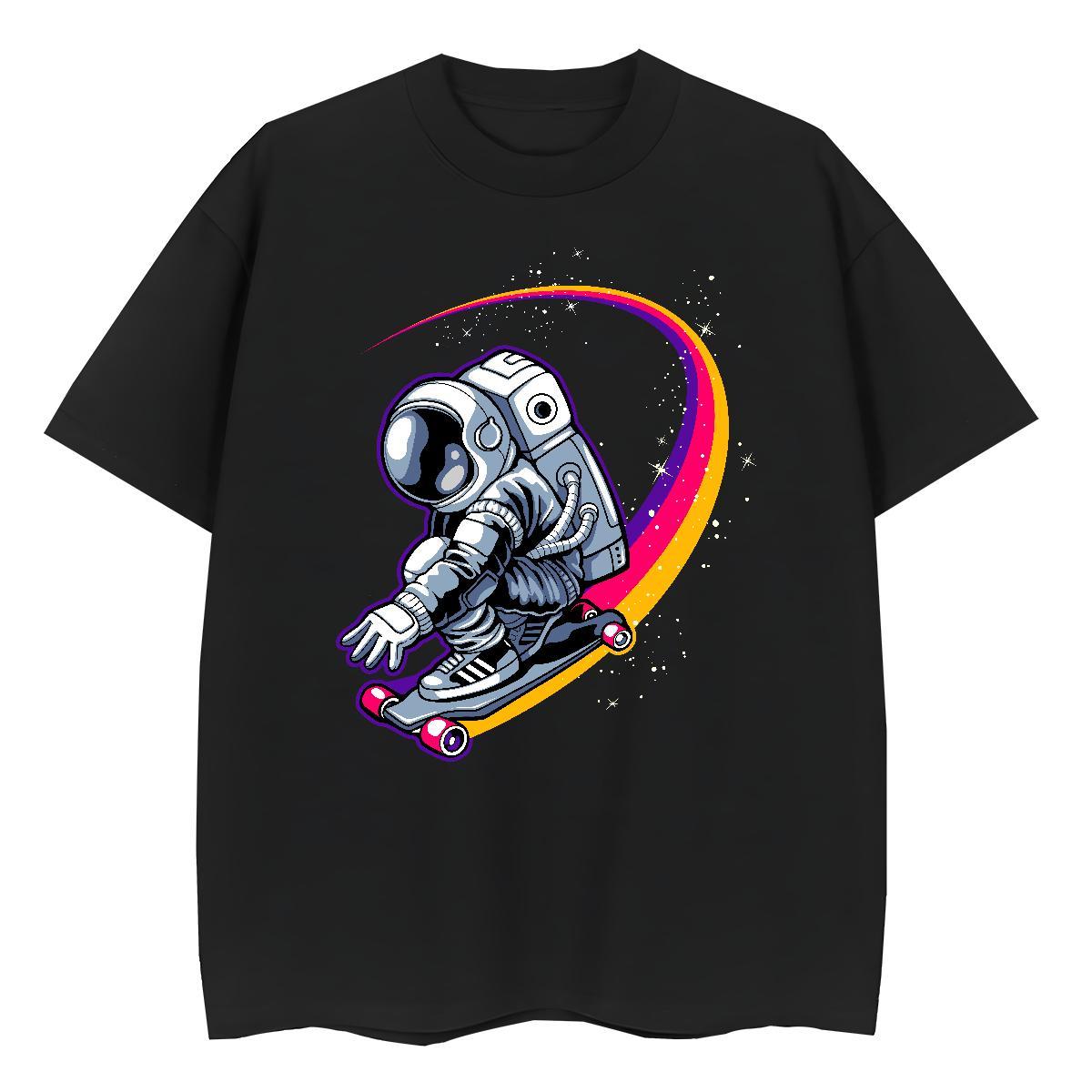 Nice Tshirt for Man Woman 230g Pure Cotton universe Sports Street Wear Woman T Shirts Round Neck Short Sleeve Customized Clothes