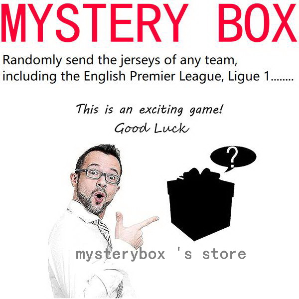 Mystery Box Soccer Jerseys Premium Boxes Jersey Any Seasons Standard Football Top Perfect Gift For Fan All New With Tags Any Teams On The World Hand-p