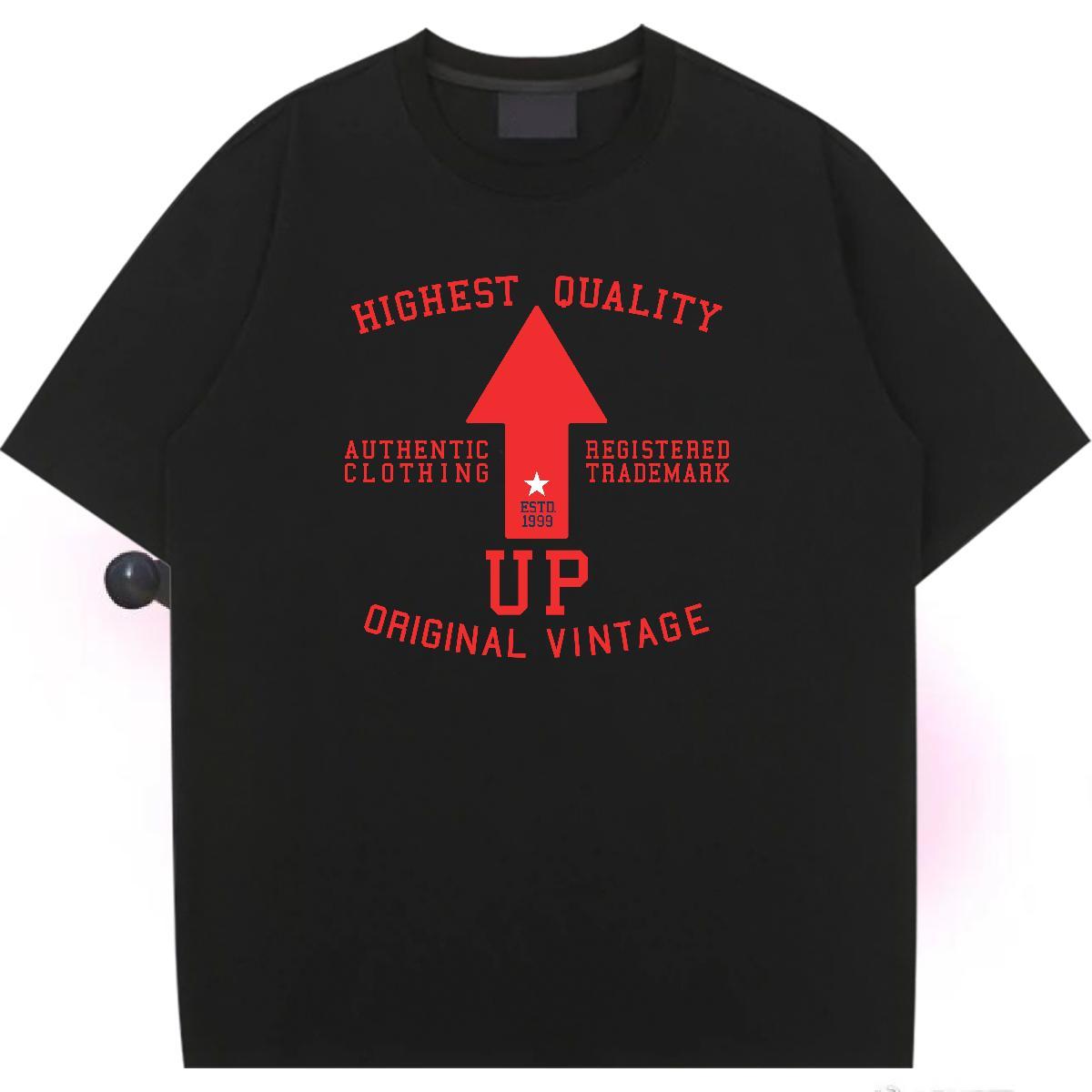 Loose Unisex Tshirts 230g 100% Cotton letter Casual T Shirts Women O Neck Short Sleeves Cartoon Printing L-4XL Top Shirts