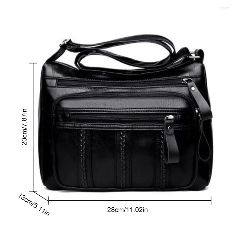 Free Shipping Totes Simply Crossbody Bags PU Leather Solid Color Simple Messenger Bag Lady Travel Satchels Handbag For Women 2025 Designer Bag Luxury 
