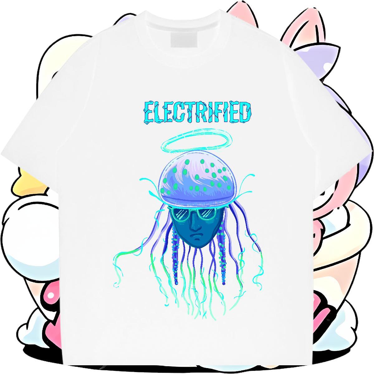 Comfortable T Shirt For Man 230g 100% Cotton ET Street Customized Pure Cotton Tshirt for Man Woman Fashion Clothings