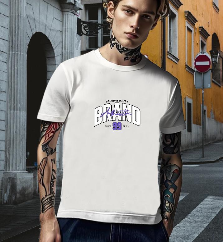 Free Shipping Men T Shirts 230g Pure Cotton letter Hip Hop Street Oversized 4XL Breathable Short Sleeve Men Tshirts 2024 DIY Tees
