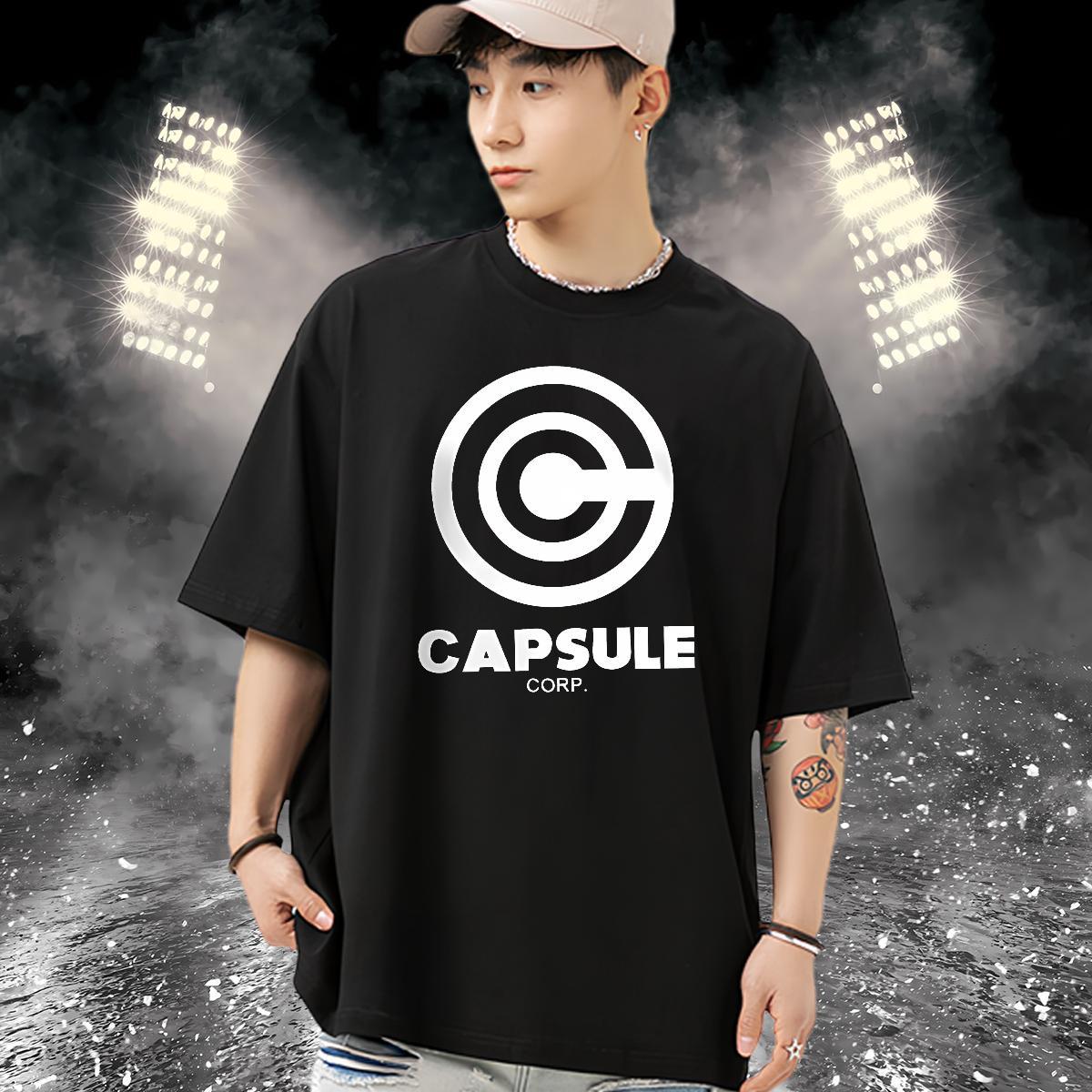 Free Shipping T-Shirts for Men 230g 100% Cotton letter Street Casual Custom Anime Breathable Soft Men Tops Tees New Arrival Polos