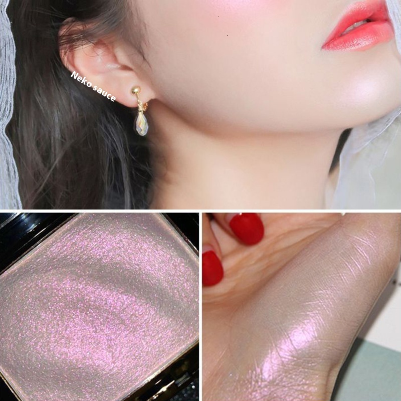 Hojo 3D Diamond Sparkle Face Highlighting Powder and Potato Mash Glow Enhancer