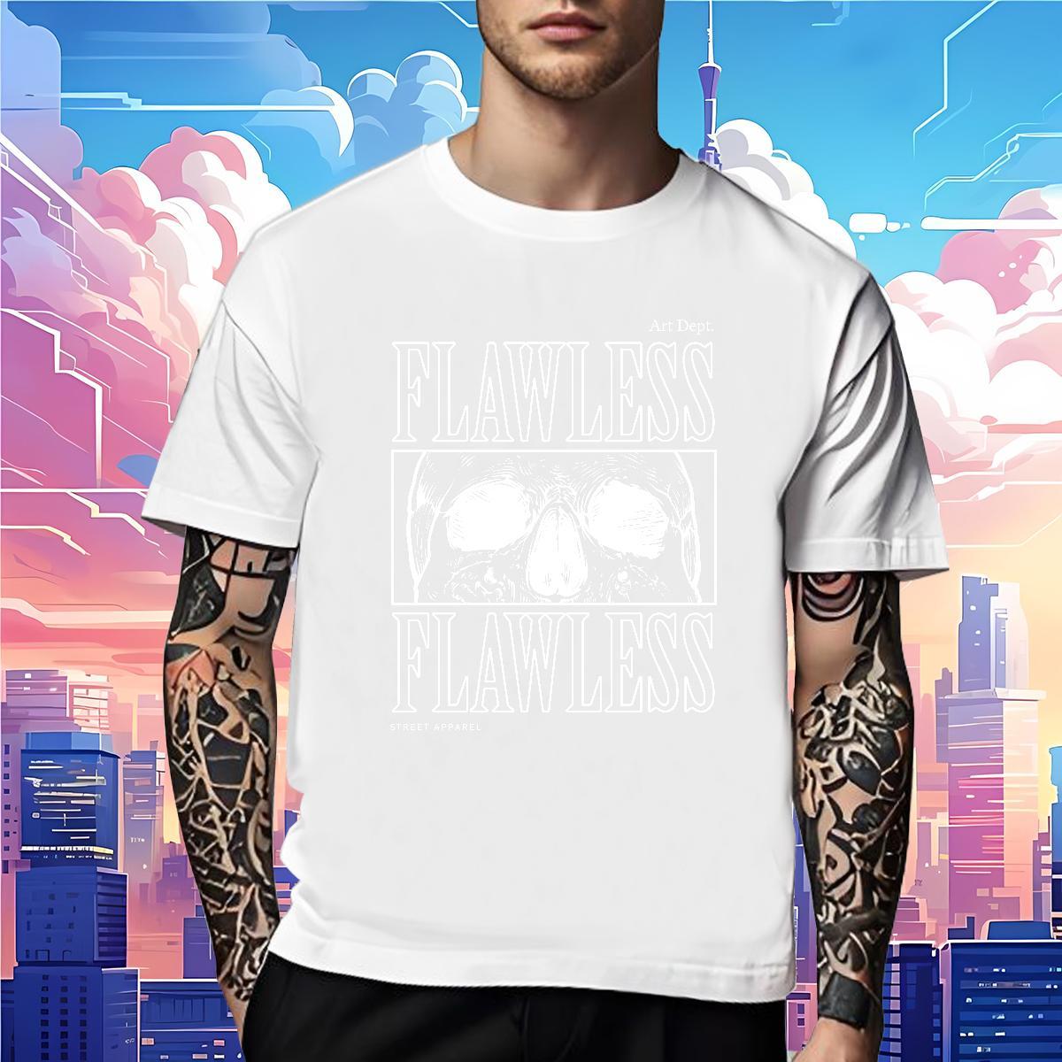 Loose Fit Man T Shirts 100% Cotton 230g skull High Street Hip Hop Plus Size Custom Short Sleeve Soft Men Tees Classic Tshirts