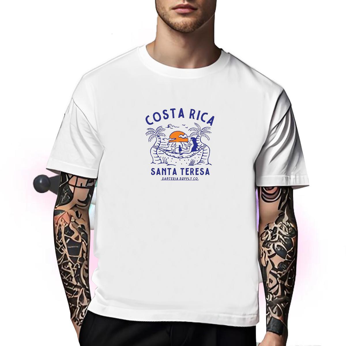 Classic T shirt 100% Cotton 230g beach Beach Anime Crew Neck Breathable Tshirts Fashion Design Clothes