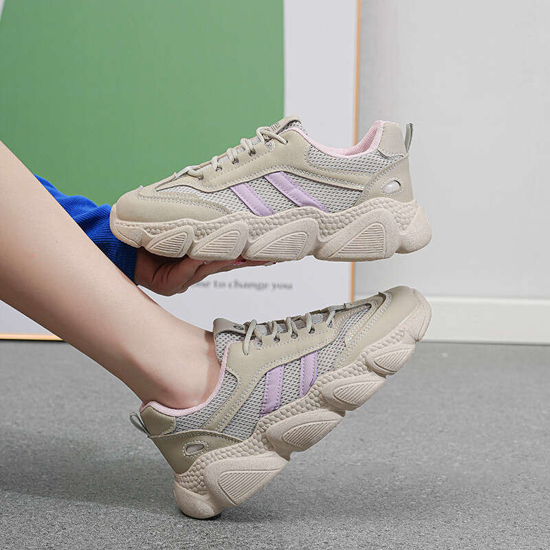 Women's summer double-net sports casual trendy breathable wear-resistant non-slip simple outdoor shoes