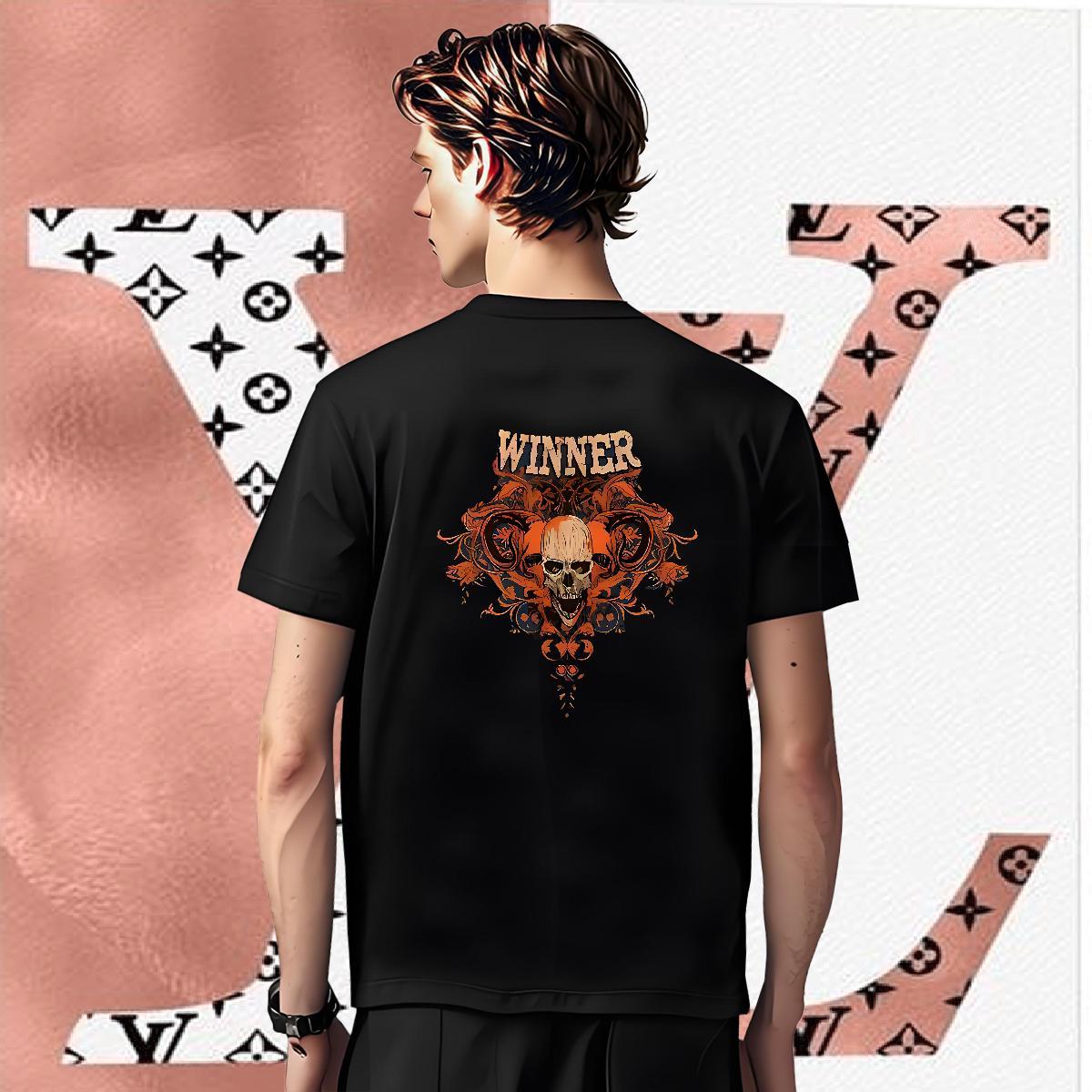 High Quality Men T Shirts 100% Cotton 230g halloween Casual Daily Wear DIY Anime O-Neck Short Sleeve Couples T Shirts Classic Tops Shirt