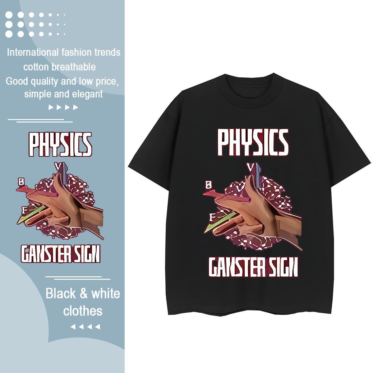 Loose Fit T Shirt For Man 230g Cotton hands Beach DIY Breathable Short Sleeve Tshirts Fashion Casual Tops Shirt