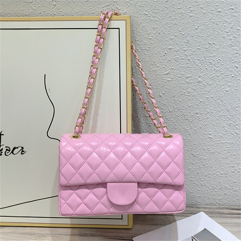 10A Designer Flap With Chain Shoulder Bag For Women Dia Lattice Crossbody Bags