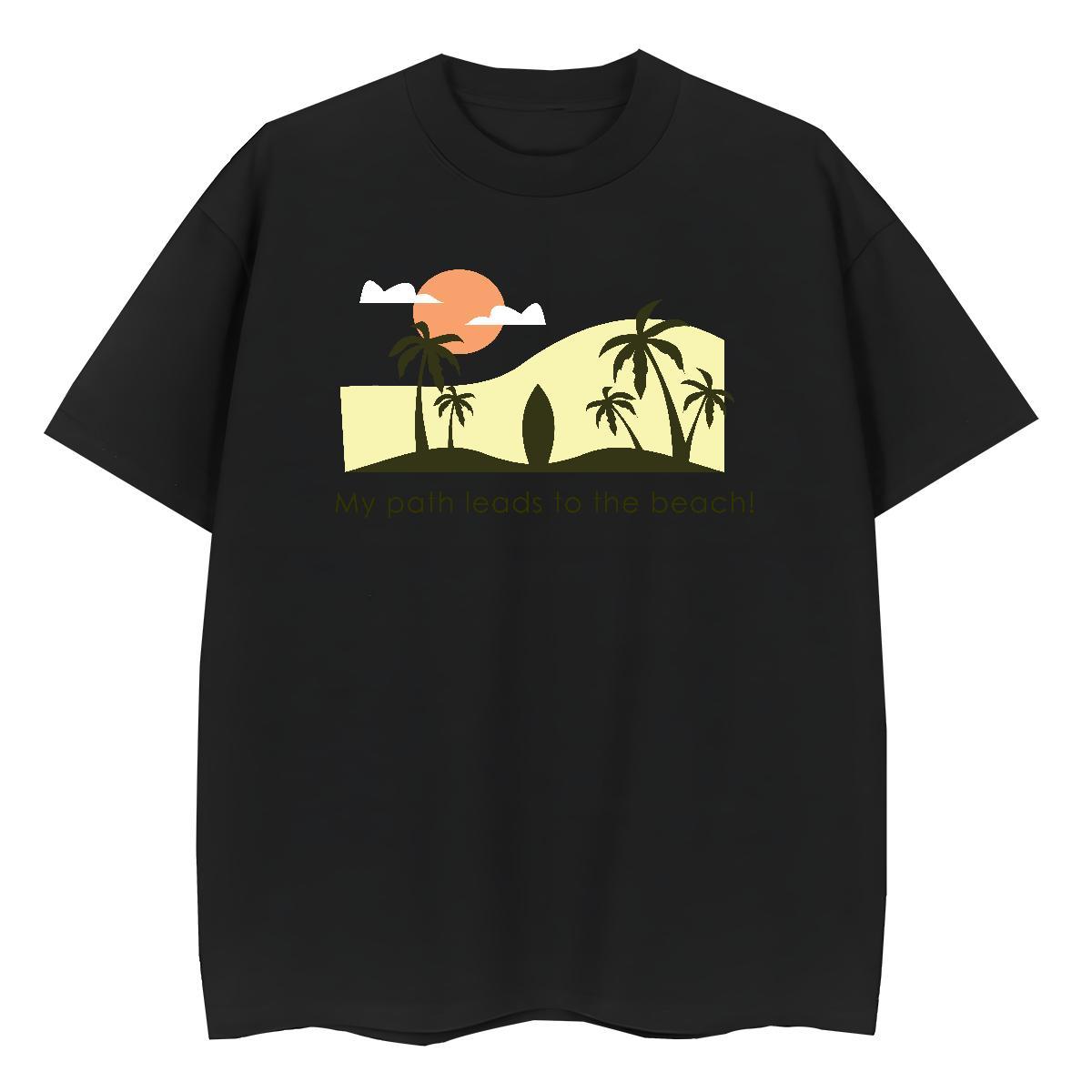 Soft Lady T shirt 230g Pure Cotton wave Casual Women T Shirts Short Sleeve O-Neck White Plus Size Clothes