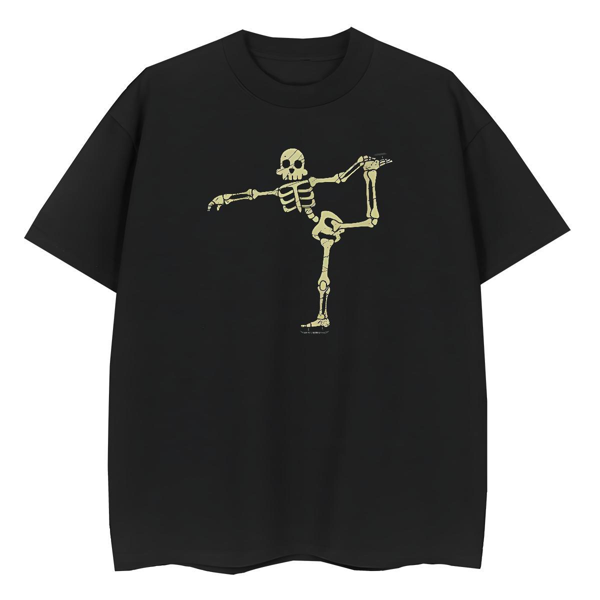 Comfortable T-Shirts for Men 230g 100% Cotton halloween Casual Daily Wear Custom Big Size Short Sleeve Soft Men Tops Tees DIY Tees Shirts