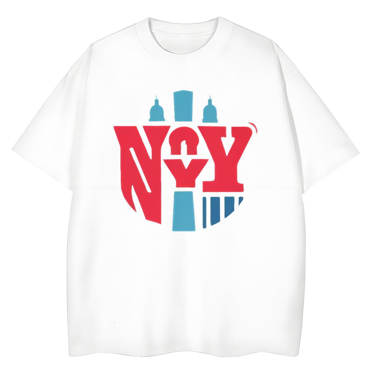 Lady Couples T Shirts 230g 100% Cotton letter Hip Hop T-Shirts Crew Neck Graphic Tops Tees