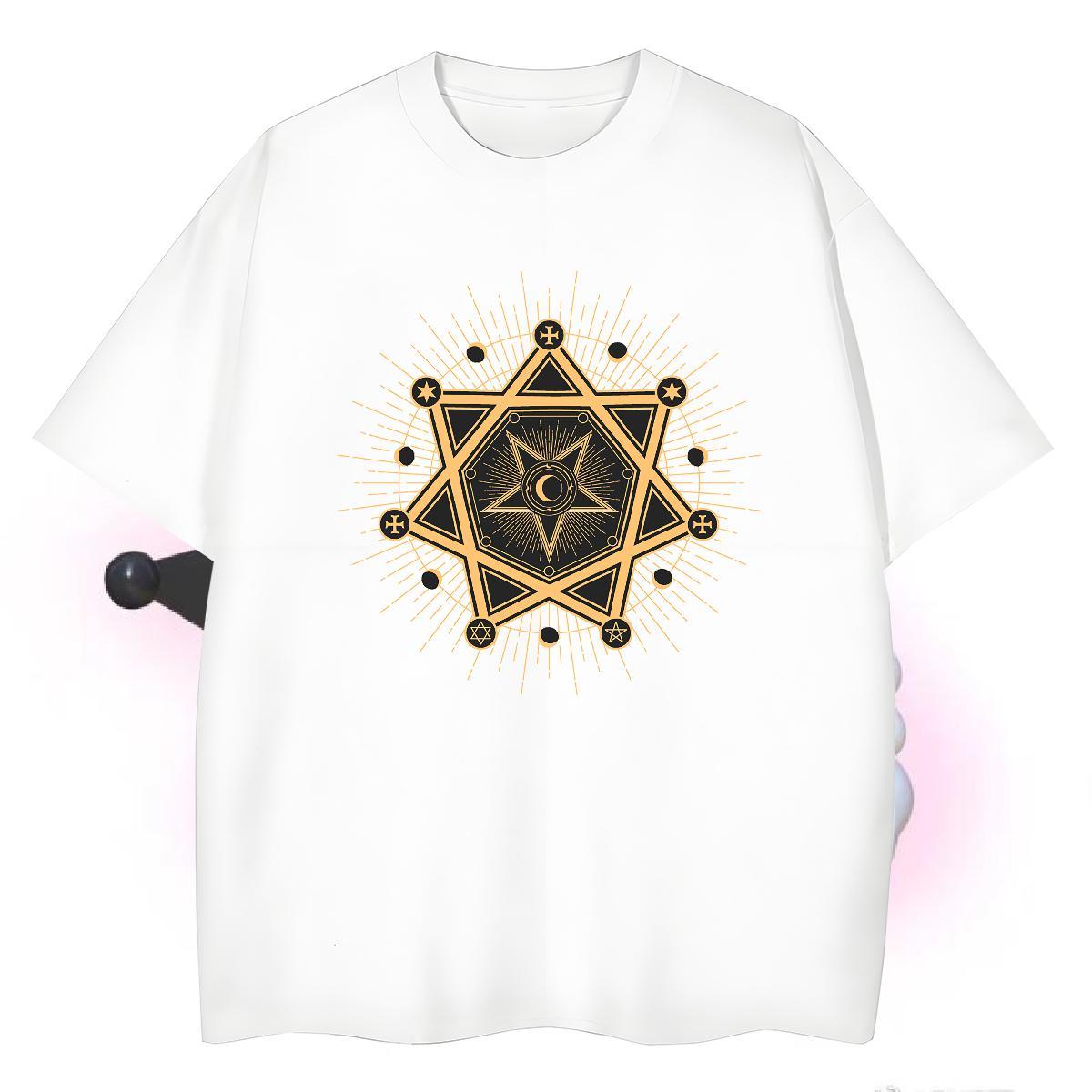 Brand T Shirt For Man 230g Pure Cotton eyes Home Outdoor Oversized 3XL 4XL O-Neck Short Sleeve Men Tops Tees Designer Clothings