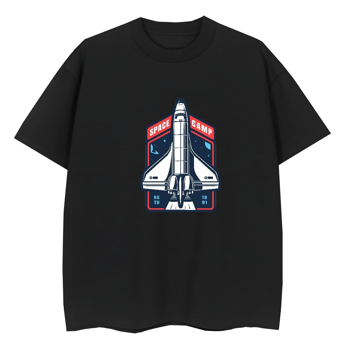 5A Couples T Shirts 230g 100% Cotton universe Sport T Shirt For Woman Breathable Short Sleeve Customized Polos