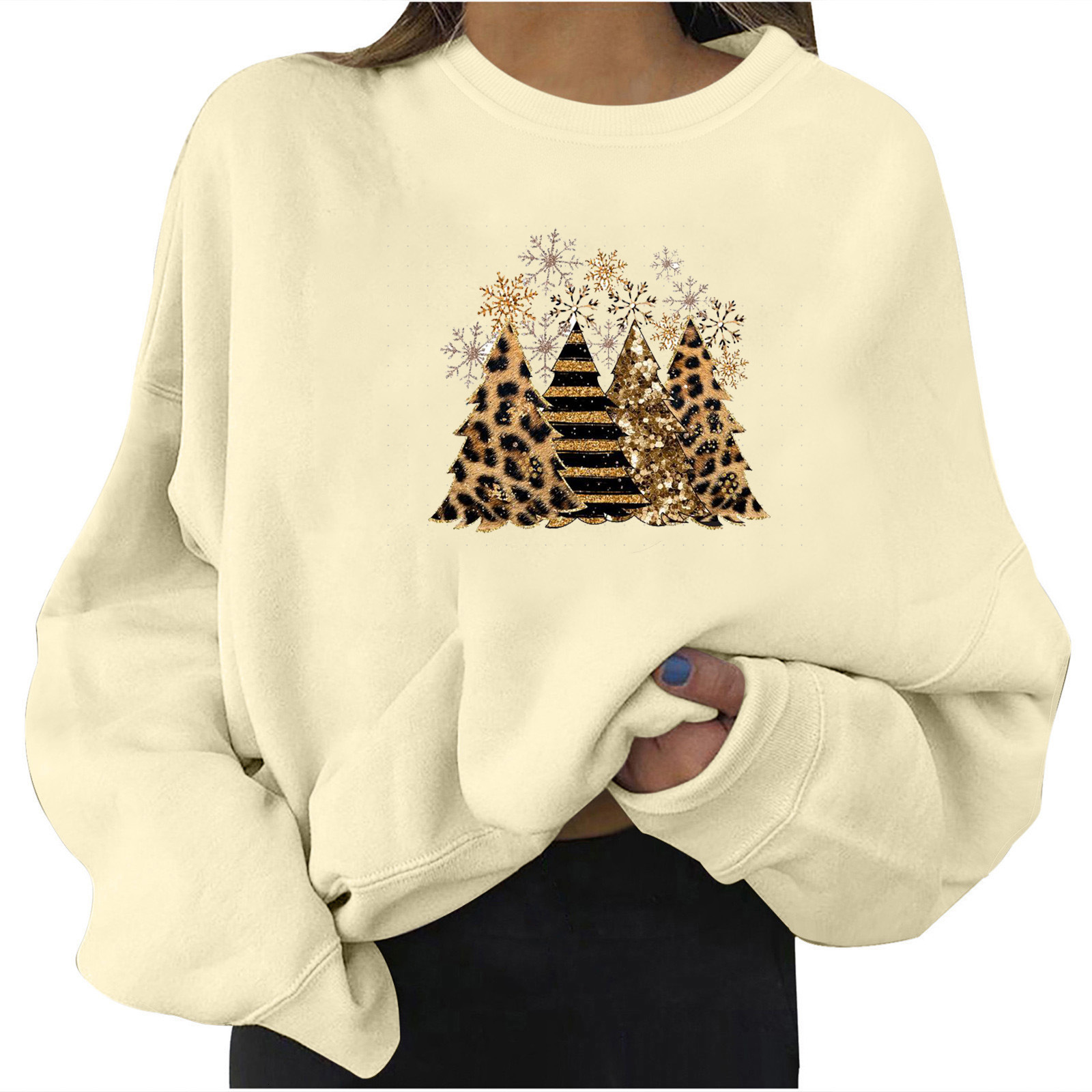 Personalized print plus size women's loose fit dongdumaoyi