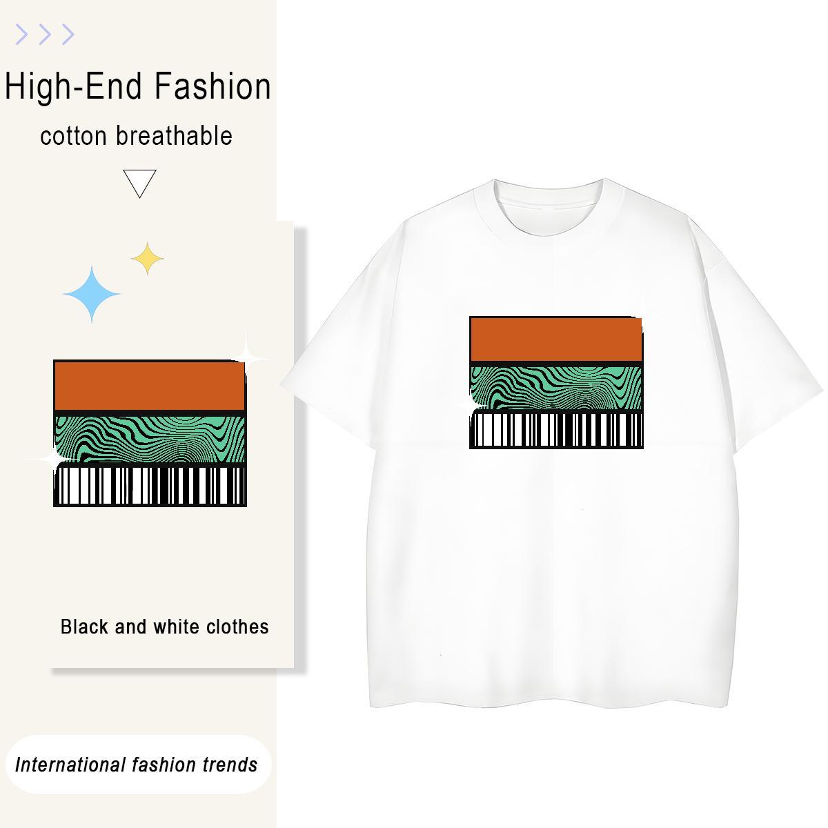 Wholesale Woman Tshirt 100% Cotton 230g sign Summer Casual T shirt Comfortable Oversized Tops Shirt