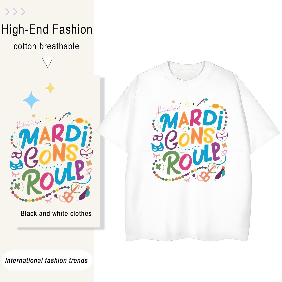 Free Shipping Unisex Tshirts 230g Cotton letter Casual Beach T shirt Breathable Custom Print Plus Size Tops Tees