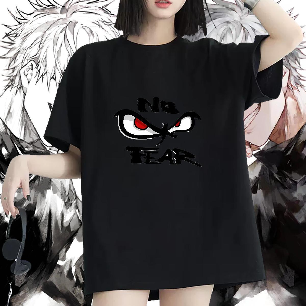 Unisex Woman Tshirt 230g 100% Cotton icon Casual Beach T-Shirts Comfortable Cartoon Print Top Tees