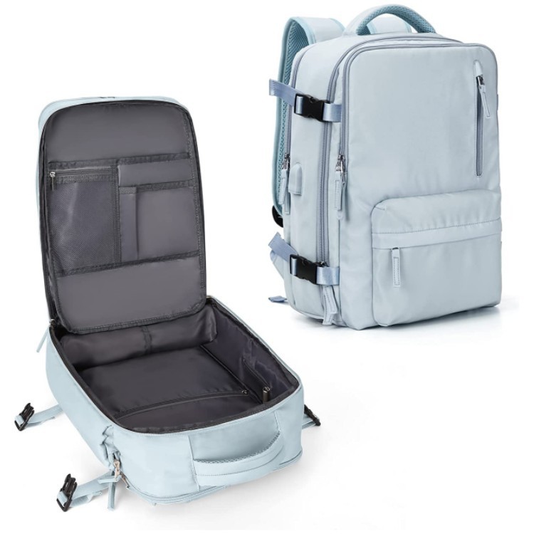 Designer Bag USB Rechargeable Large Capacity Travel Backpack with Multiple Functional Compartments