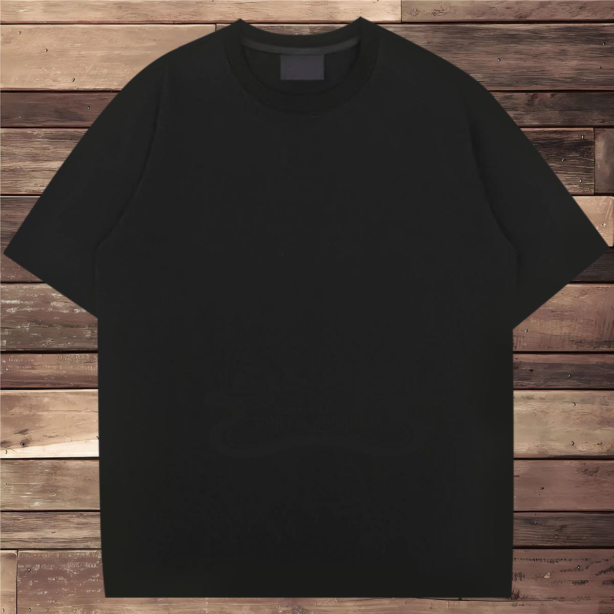Loose T Shirt For Man 100% Cotton 230g The Cross Daily Outfit DIY Printed Pure Cotton Tshirt for Man Woman Custom Clothings