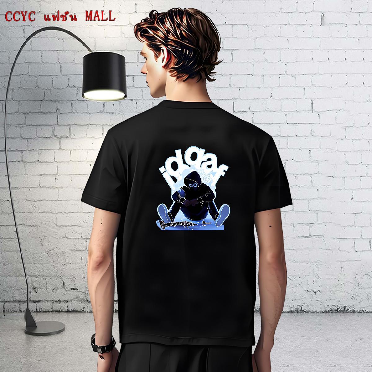 Cool Design Mens T Shirts 230g Cotton skull Street Custom Print Oversized Short Sleeve O-Neck Men Tees 2024 DIY Clothes