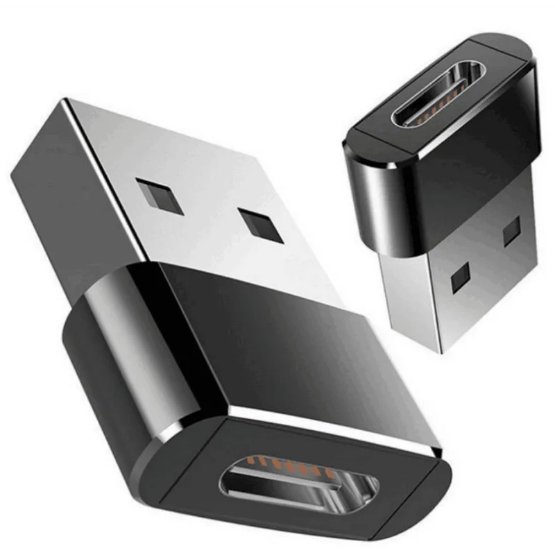 USB2.0 Male To USB Type C Female OTG Adapter Converter Type-c Cable Adapters For Xiaomi Huawei Samsung Oneplus USB-C Data Charger