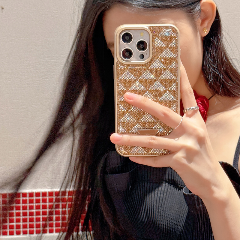 Designers Phone Cases wallet card pocket For iPhone 15 ProMax case 15Plus 14Pro 13 12 Designer Fashion Creative Triangular Case Luxury Cover Dirt-resi