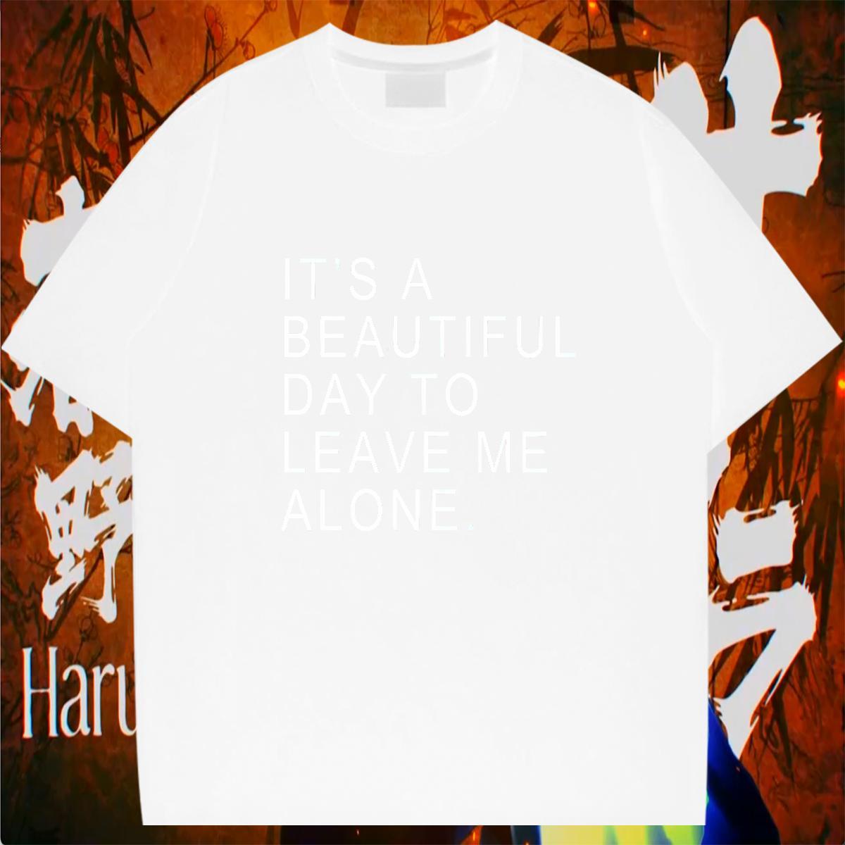 Cool Design T-Shirts 100% Cotton 230g letter Hip Hop Black White Pure Cotton Men Tshirts Classic Top Tees